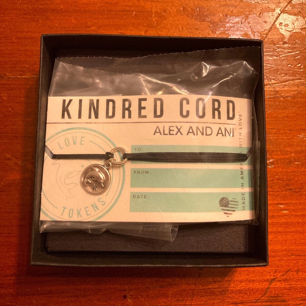 Alex and Ani Kindred Cord Dolphin Bracelet